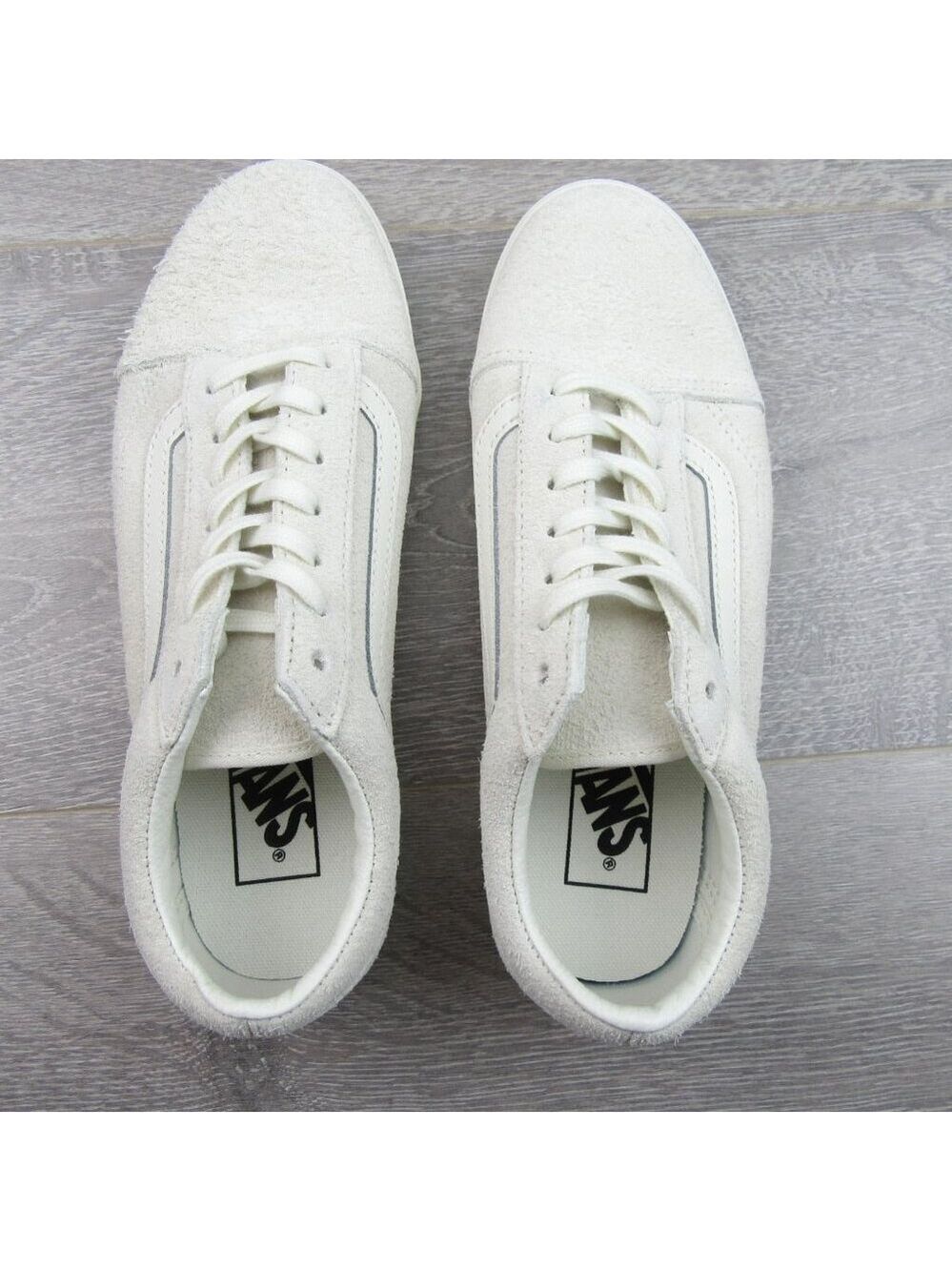 Vans Old Skool Lowpro Shoes Mens Size 6 / Womens Size 7.5 White NEW - Picture 10 of 14